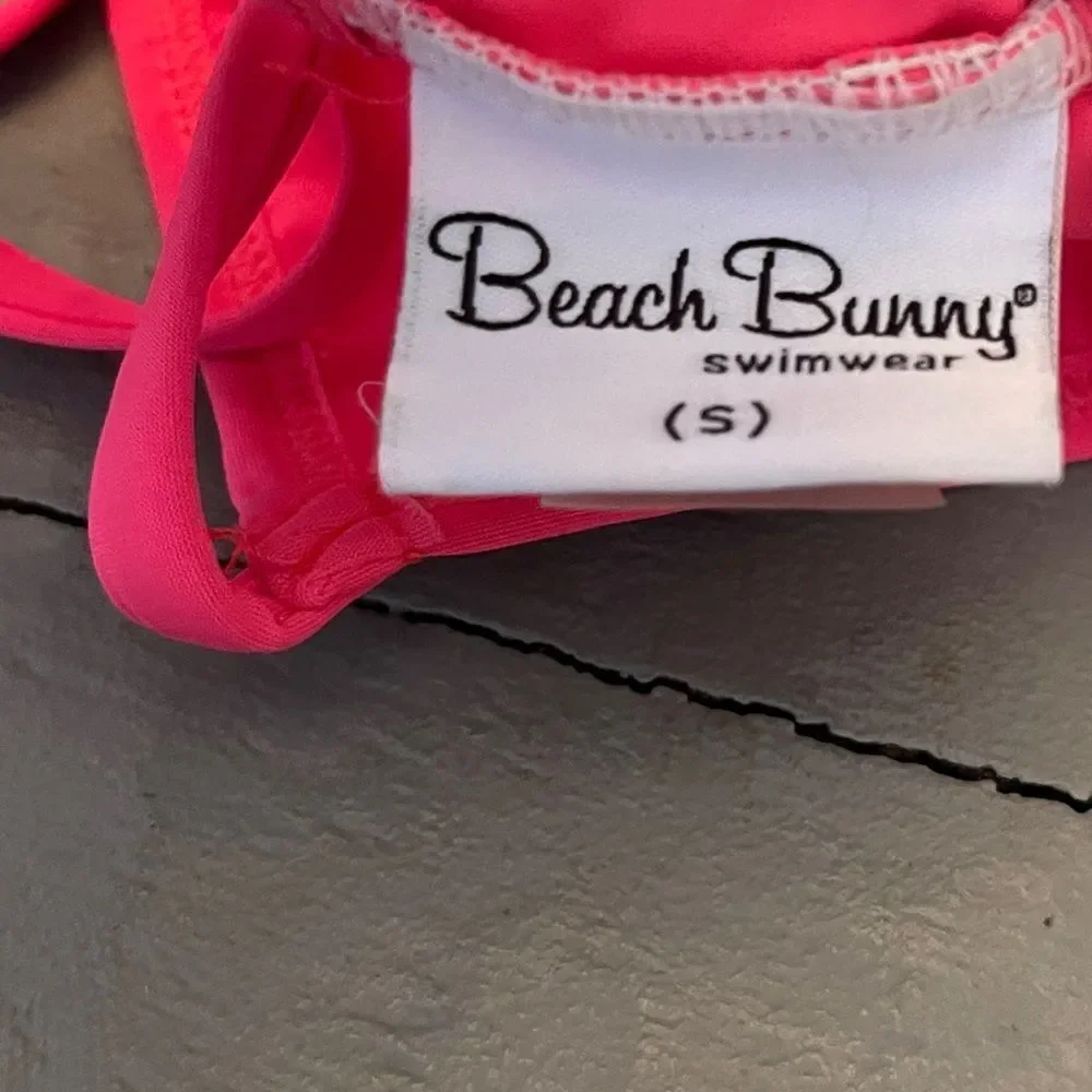 Beach Bunny Hologram & Coral‎ Bikini Top